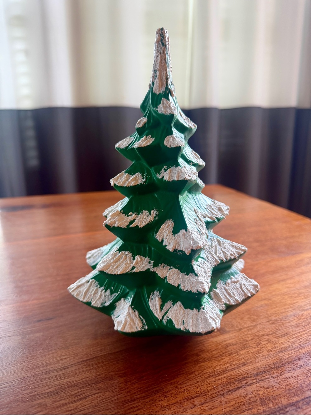 Vintage GARE Inc Ceramic Christmas Tree – 1974 (~7”)